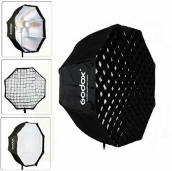 Godox Softbox Godox 120cm cu deschidere tip umbrela si grid