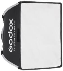 Godox Softbox Godox EazyFlow Rect 40x40 pliabil montura Bowens cu grid