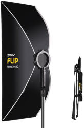 SMDV Softbox SMDV Speedbox Flip Nemo 30x90 pentru blitz si LED, fara grid