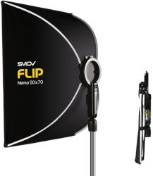 SMDV Softbox SMDV Speedbox Flip Nemo 50x70 pentru blitz si LED, fara grid