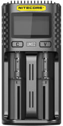 NITECORE Incarcator Nitecore UMS2 Pro cu 2 sloturi pentru acumulatori AA/AAA Incarcator baterii