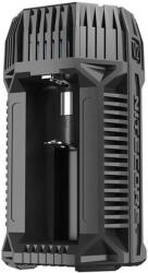 NITECORE Incarcator Nitecore V2 Pro auto pentru acumulatori AA cu port USB Incarcator baterii