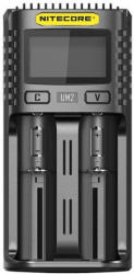 NITECORE Incarcator Nitecore UM2 cu 2 sloturi pentru acumulatori AA/AAA Incarcator baterii
