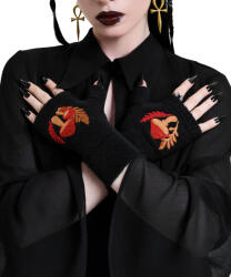 KILLSTAR mănuși fără degete KILLSTAR - FAWNA - negru - KSRA015570