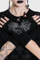 KILLSTAR mănuși fără degete KILLSTAR - SPIDERELLA - negru - KSRA015578