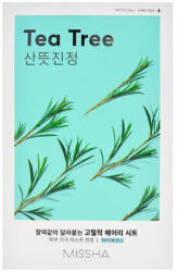  MISSHA - Airy Fit Sheet Mask (Tea Tree) (19g) - Pattanásnyugtató és faggyúszabályozó frissítő fátyolmaszk