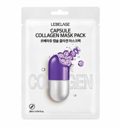  LEBELAGE - Capsule Collagen Mask Pack (28ml, 1db) - Feszesítő és rugalmasságnövelő kapszulás fátyolmaszk