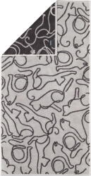 Cawö Prosop pentru mâini Cute Cats Cats 30 x 50 cm, platinat-gri închis (6264-70-30x50) Prosop