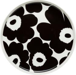 Marimekko Farfurie pentru mic dejun Unikko 20 cm, negru-alb (070763-190)