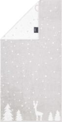 Cawö Prosop pentru mâini Winter Rudi im Schnee 30 x 50 cm, platină-alb (6271-76-30x50) Prosop