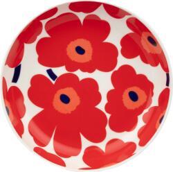 Marimekko Bol pentru supă Unikko 20, 5 cm, alb-roșu (075538-001)