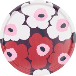 Marimekko Tavă Unikko 46 cm, roșu-roz (076103-431) Tava