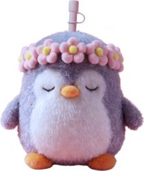 Asobu Sticlă termică în husă de pluș Fuzzie Penguin 360 ml (FZ49 PENGUIN)