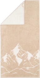 Cawö Prosop pentru mâini Alpenchic Berge 50 x 100 cm, natur (6269-33-50x100) Prosop