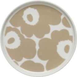 Marimekko Farfurie pentru desert Unikko 13, 5 cm, alb-bej (070398-180)
