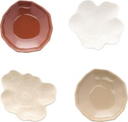 Marimekko Farfurii pentru desert Unikko & Kivet 9 cm, set 4 piese (076010-881)