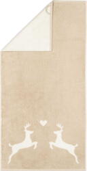 Cawö Prosop pentru mâini Alpenchic Hirsche 50 x 100 cm, natural (6228-33-50x100) Prosop