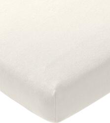 Joop Bedroom Cearșaf cu elastic Uni 140-160 x 200 cm naturalna biel din jersey de bumbac pentru topper (4029058203214)