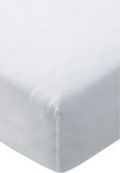 Joop Bedroom Cearșaf cu elastic Uni 90-100 x 200 cm din jerseu de bumbac pentru pat boxspring și pat cu apă, alb (4029058195069)