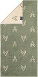 Cawö Prosop de baie Alpenchic Allover 70 x 140 cm, verde pin (6229-43-70x140) Prosop