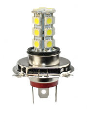 m-tech , IZZÓ, 12V, H4, LED SMD, FEHÉR, 1 DB, 18XSMD (72LBX44)
