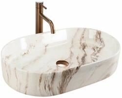 Rea Nadia Marrone 61 cm shiny white/brown (5906366007996)