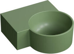 Omnires Ovo M+ 33x34 cm left matt olive (OVO335UWLOL)