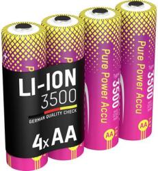 ANSMANN Li-Ion Akku Mignon AA Typ 3500 (min. 3200 mAh) Akkukészlet Lítiumion 3250 mAh 1.5 V 1 db (1312-0042) (1312-0042) - xupe