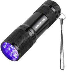 Lepro UV LED-es zseblámpa 9 LED 395nm 1100007 (1100007)