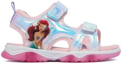 Princess szandál, többszínű, ökológiai bőr, LED-es, lányoknak, 28 EU (5906751995501_28)