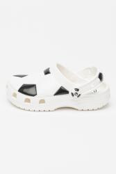 Crocs Crocs, Crocs papucs kontrasztos részletekkel, Fehér, Fekete, 28-29 EU (210157-103-28-29)