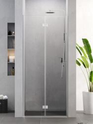 NEW TRENDY Superia uși de duș 80 cm pliantă crom luciu/sticlă transparentă D-1031A (D1031A)
