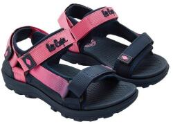 Lee Cooper szandál lányoknak, tépőzáras, nyári strandra, sötétkék és rózsaszín 30 (MSEL-87-33-5901479630260)