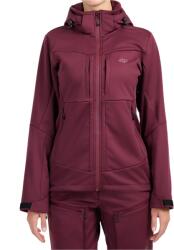 4F Softshell Jacket F628 női softshell kabát S / burgundi vörös