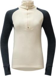 Devold Expedition Merino Silk Zip Wmn női funkcionális felső S / fekete/bézs