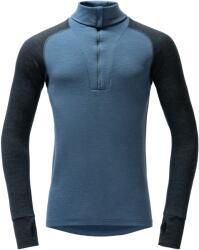 Devold Expedition Merino Silk Zip Man férfi funkcionális póló XXL / kék/világoskék
