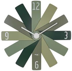 TFA falióra zöld dobozban - Modern design