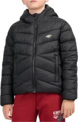 4F Down Jacket M0913 Deep Black fiú télikabát Gyerek 122 / fekete