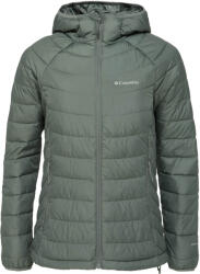 Columbia POWDER LITE HOODED JACKET Sötétzöld, Ezüst XS (2089391342)