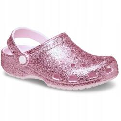 Crocs Gyermek klumpa, Crocs, Classic Chunky Glitter rózsaszín, 27-28 EU (69650#106T997)