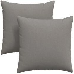 vidaXL Kanapé párnák 2 pcs Tópszínű 80 x 80 cm szövet 42014046 (42014046)