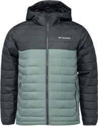 Columbia POWDER LITE HOODED JACKET Világoszöld, Sötétszürke, Fehér L (2086944342)
