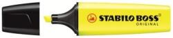 STABILO Marker Stabilo BOSS Original 70/24 | Galben, Varf Dalta 2-5mm, Cerneala Apa