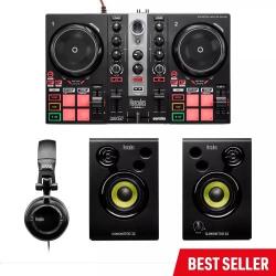 Hercules Kit DJ Hercules DJLearning Kit MK2 4780949 | Controller, Casti, Soft Educativ (4780949)