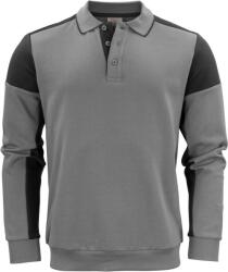Printer PRIME POLOSWEATER / Hanorac cu guler - gri/negru XS (612060o3300)