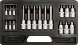 TOYA - bit készlet IMBUS 1/2", 1/4", 18db