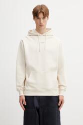 Drôle de Monsieur férfi pamut kapucnis melegítőfelső Le Hoodie Slogan Classique - bézs S