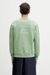 Drôle de Monsieur melegítőfelső férfi pamut Slogan Calligraphy - zöld XL