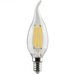 HOFF Bec E14 LED filament Hoff lumânare cu vârf răsucit, 4.9 W, 2700 K, 600 lm (1052255)