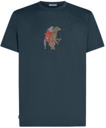 Icebreaker Merino 150 Tech Lite SS Tee Bear Catch férfi póló L (198269888078)